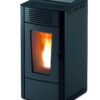 Cosy Flamme Poeles A Granules A Chateaubriant DALIA STILL Trax Black