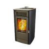 Cosy Flamme Poeles A Granules A Chateaubriant EVOLUTION H9 H9C Anthracite Profil
