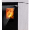 Cosy Flamme Poeles A Granules A Chateaubriant H6 Signature Horizon Calcaire Face
