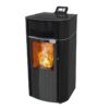 Cosy Flamme Poeles A Granules A Chateaubriant H7 Creation Cote Anodic Black Haut Web