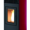 Cosy Flamme Poeles A Granules A Chateaubriant LOTO STILL Metal Bordeaux