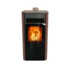 Cosy Flamme Poeles A Granules A Chateaubriant SIGNATURE H9 H9C FACE Terracotta