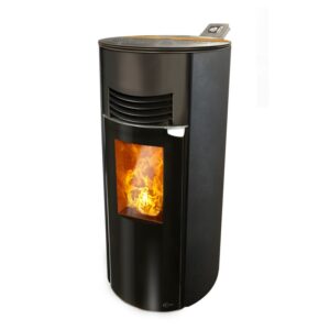 Cosy Flamme Poeles A Granules A Chateaubriant Poele A Granules Rond H6 Eclipse 9